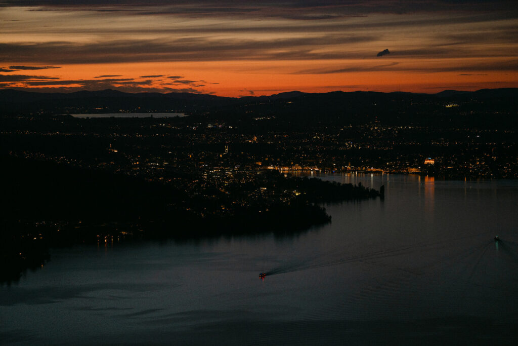 Bürgenstock Resort at night